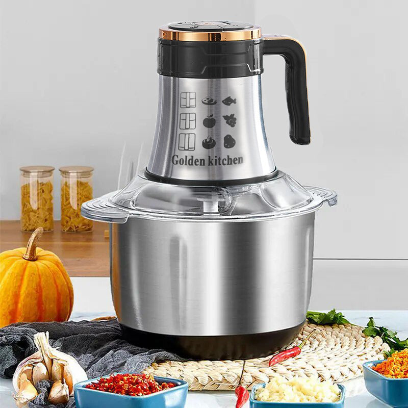 قطاعة اللحم و الخضار الكهربائية Golden Kitchen