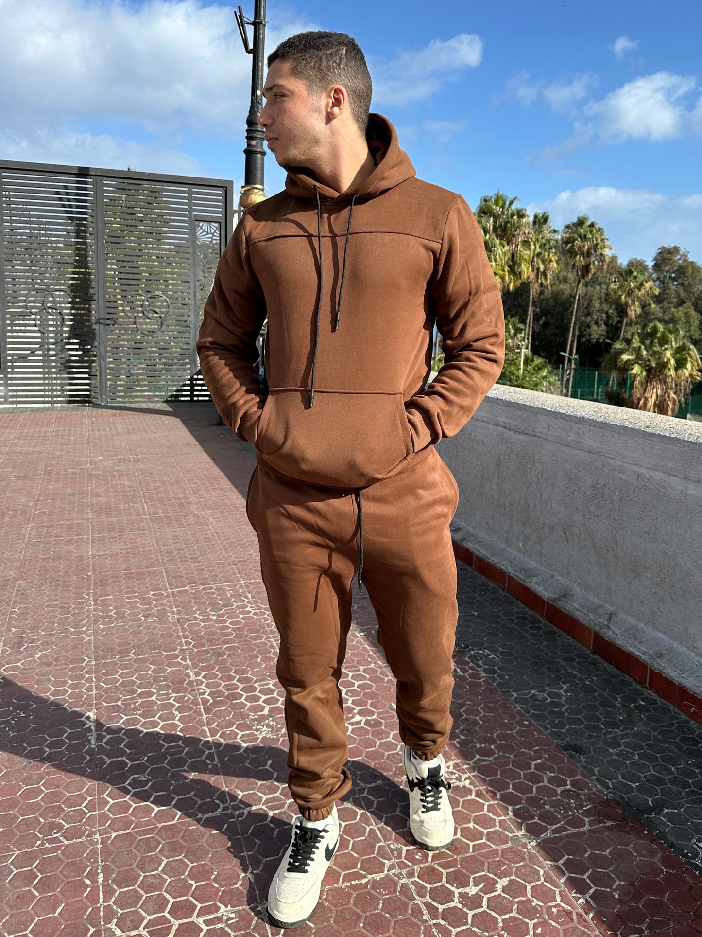 Ensemble Sweat Jogging أونسومبل سويت سروال
