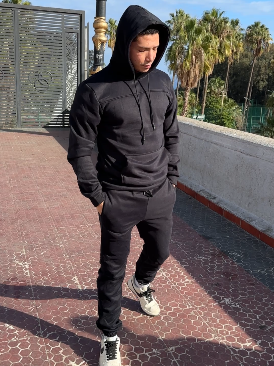 Ensemble Sweat Jogging أونسومبل سويت سروال